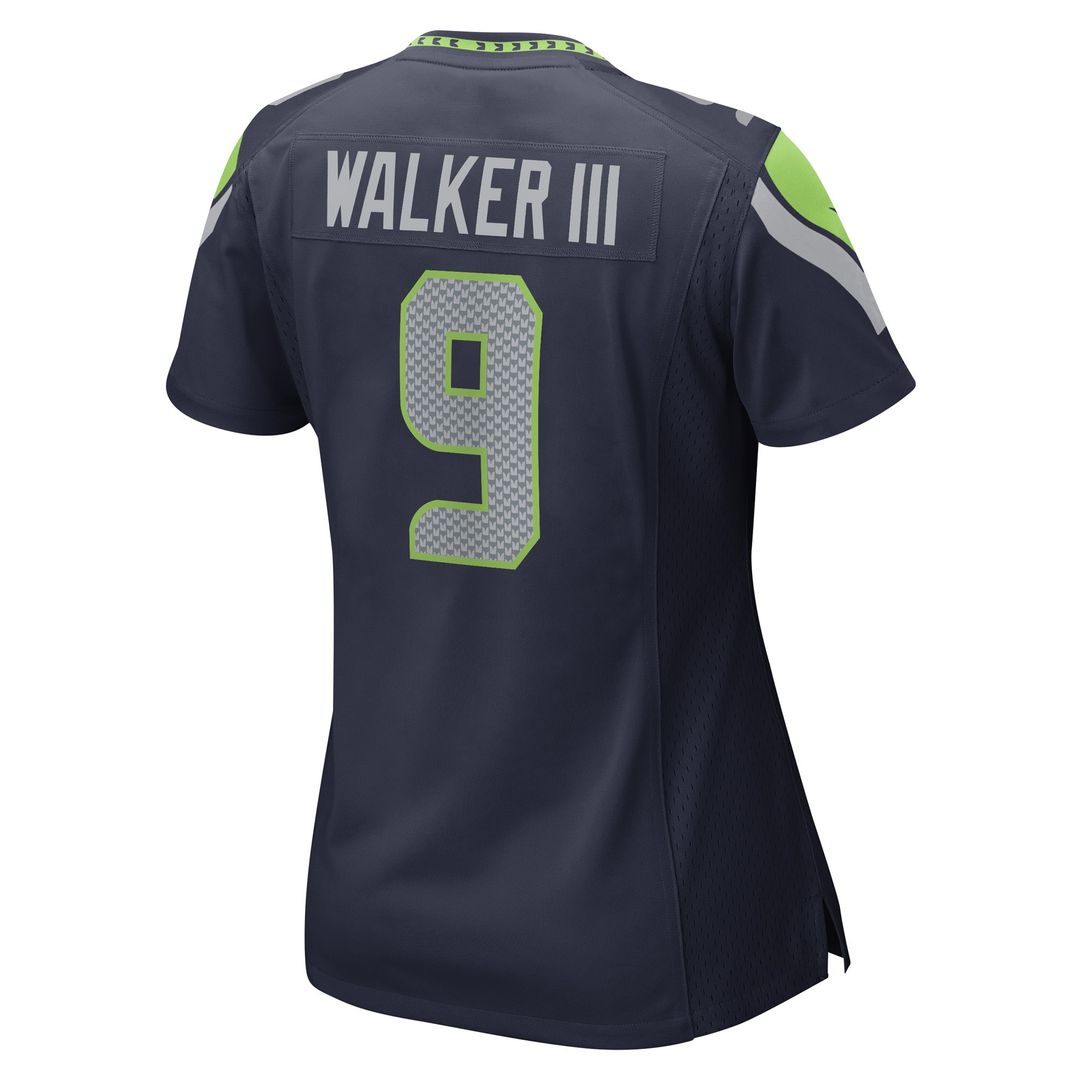 Kenneth Walker III Seattle Seahawks Nike Women's Player Official Jersey - Navy