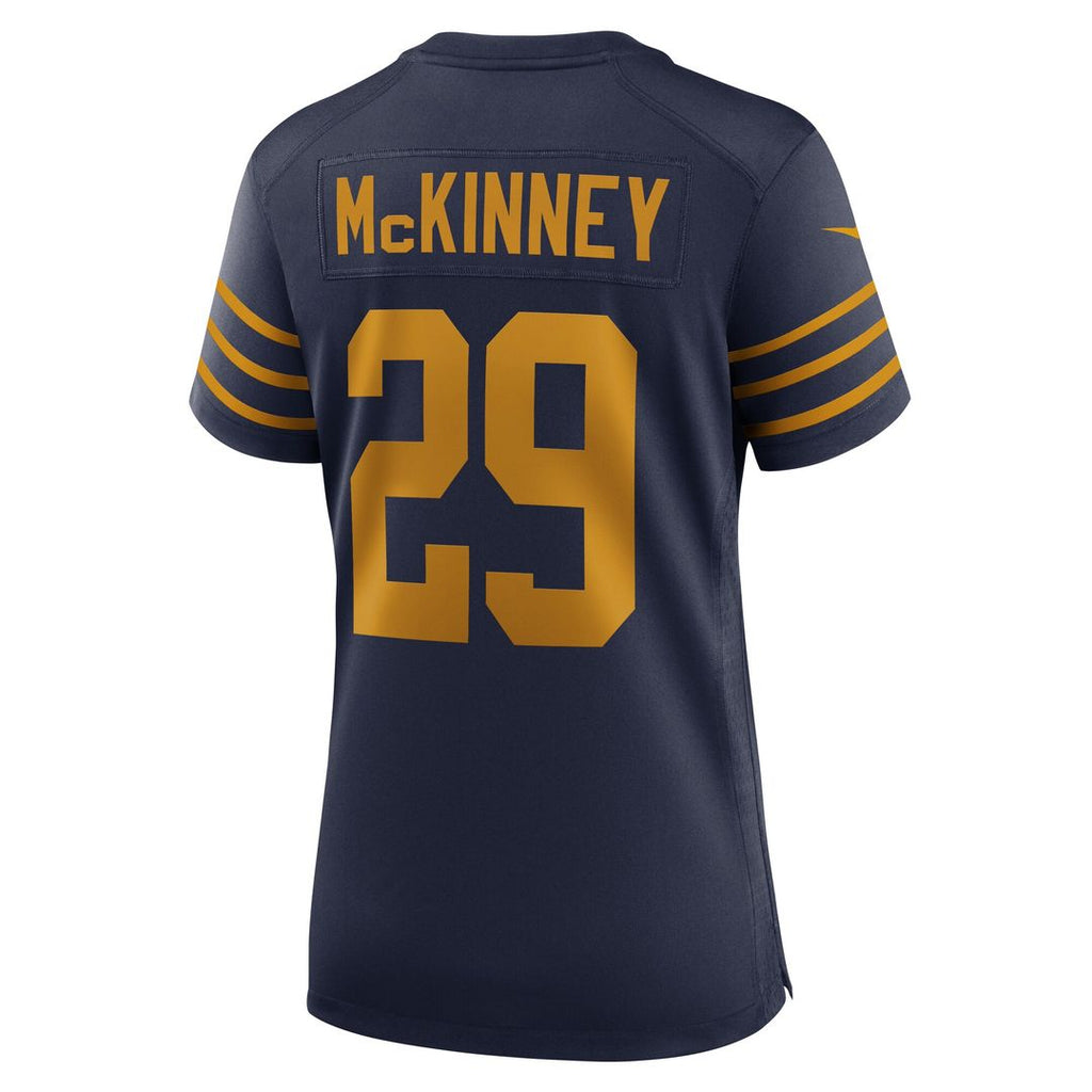 Xavier McKinney Green Bay Packers Nike Women's Team Game Official Jersey -  Green