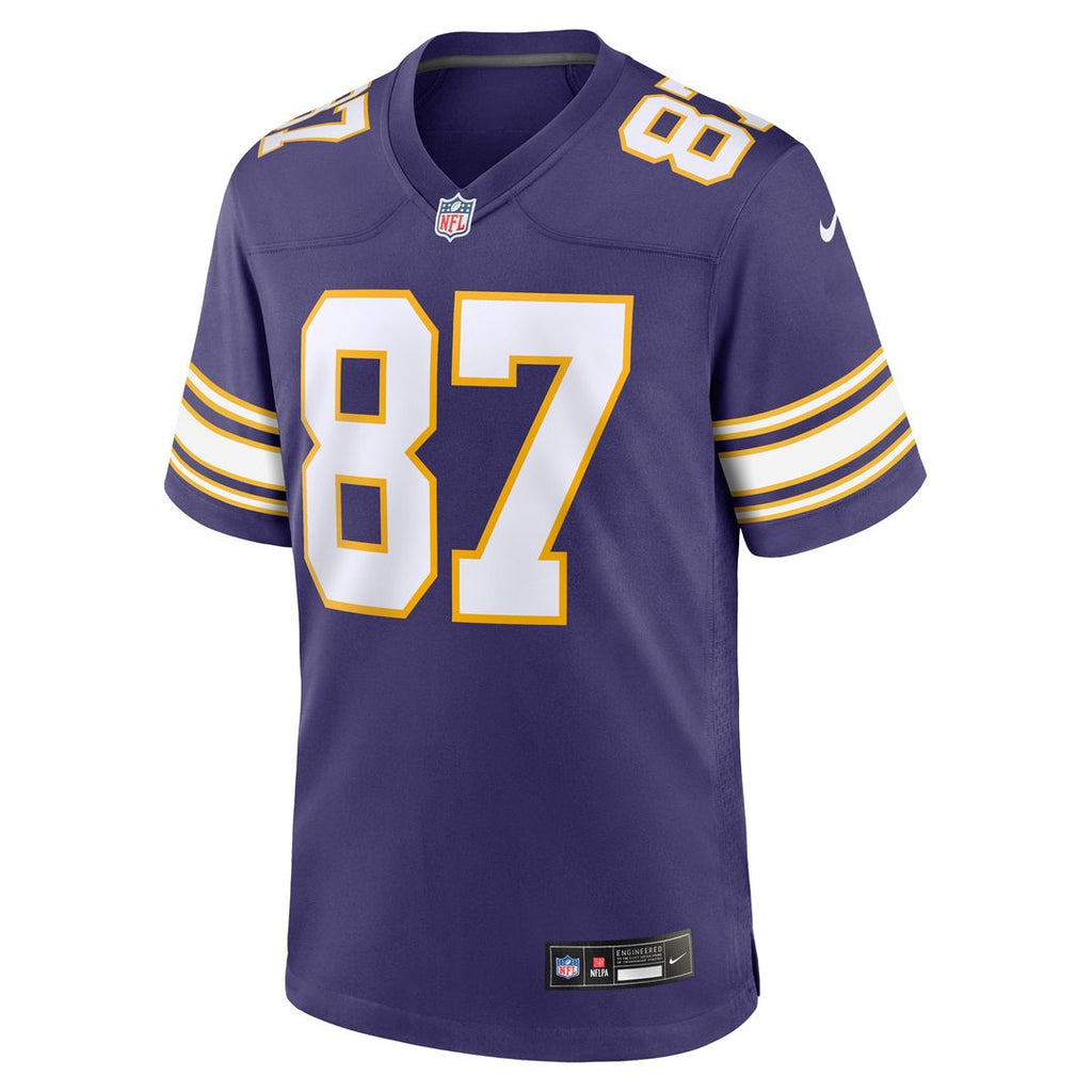 T.J. Hockenson Minnesota Vikings Nike Classic Player Game Official Jersey - Purple