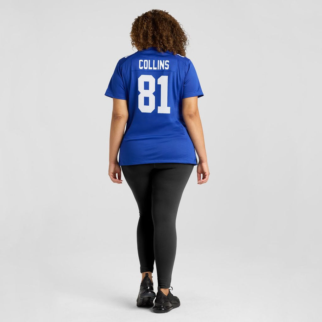 Beaux Collins New York Giants Nike Women's Team Game Jersey - Royal