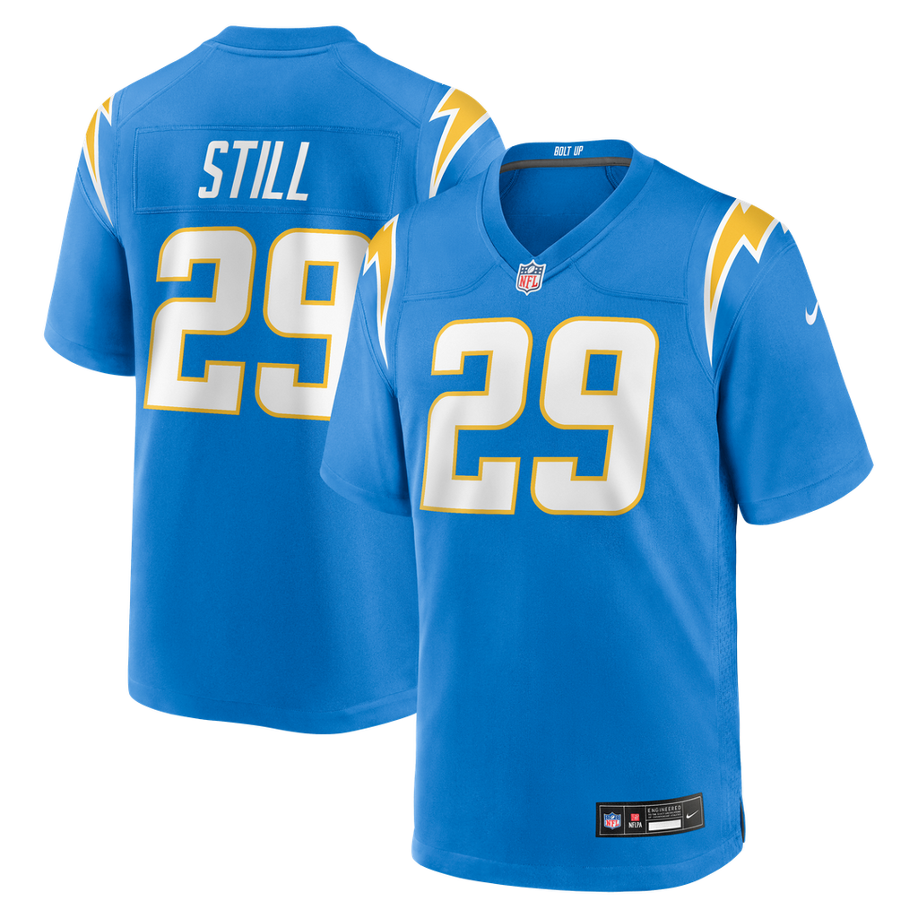 Tarheeb Still Los Angeles Chargers Nike Team Game Official Jersey -  Powder Blue