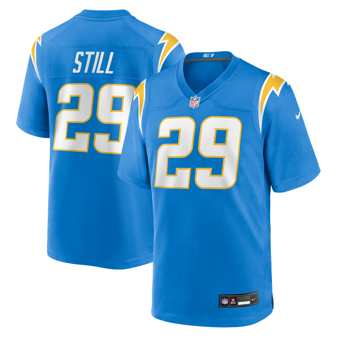 Tarheeb Still Los Angeles Chargers Nike Team Game Official Jersey -  Powder Blue