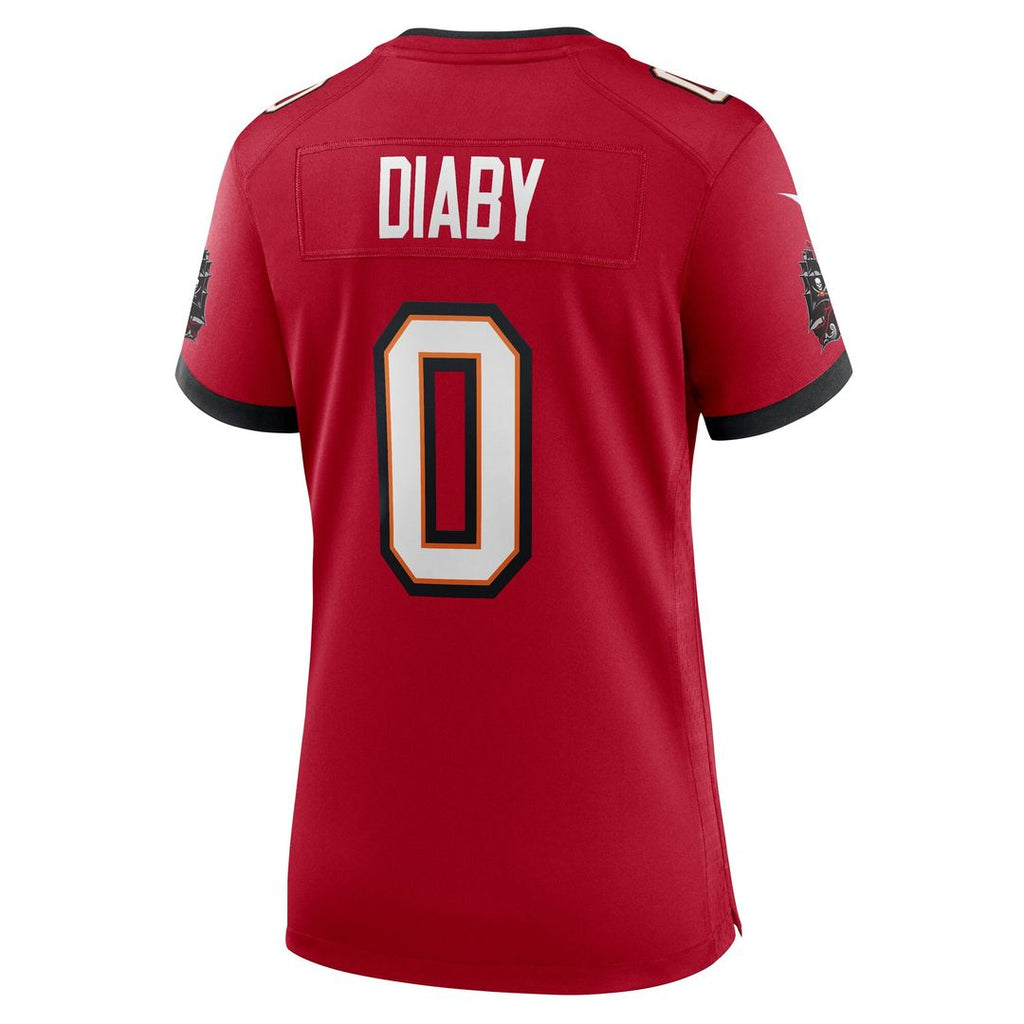 YaYa Diaby Tampa Bay Buccaneers Nike Women's  Game Official Jersey -  Red
