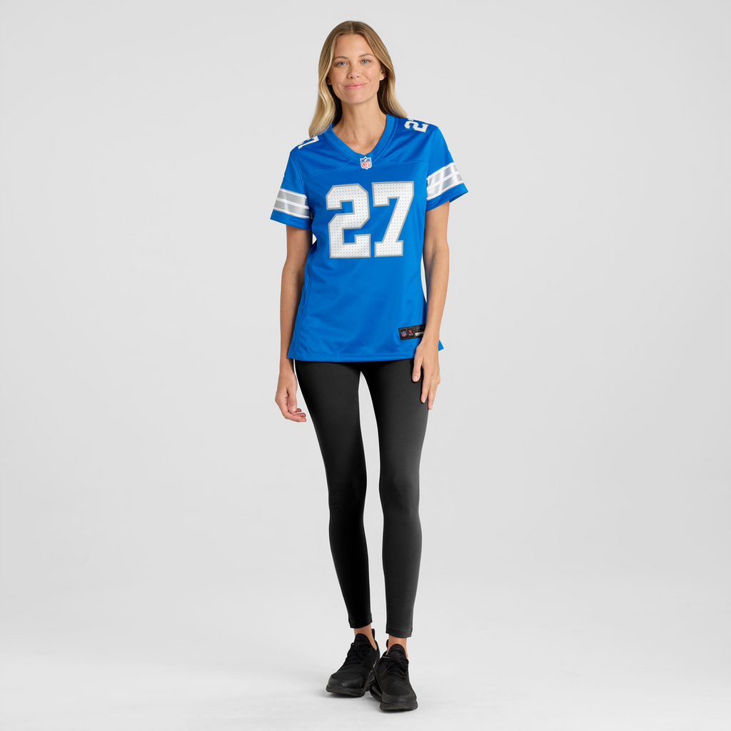 Christian Izien Detroit Lions Nike Women's Team Game Jersey - Blue