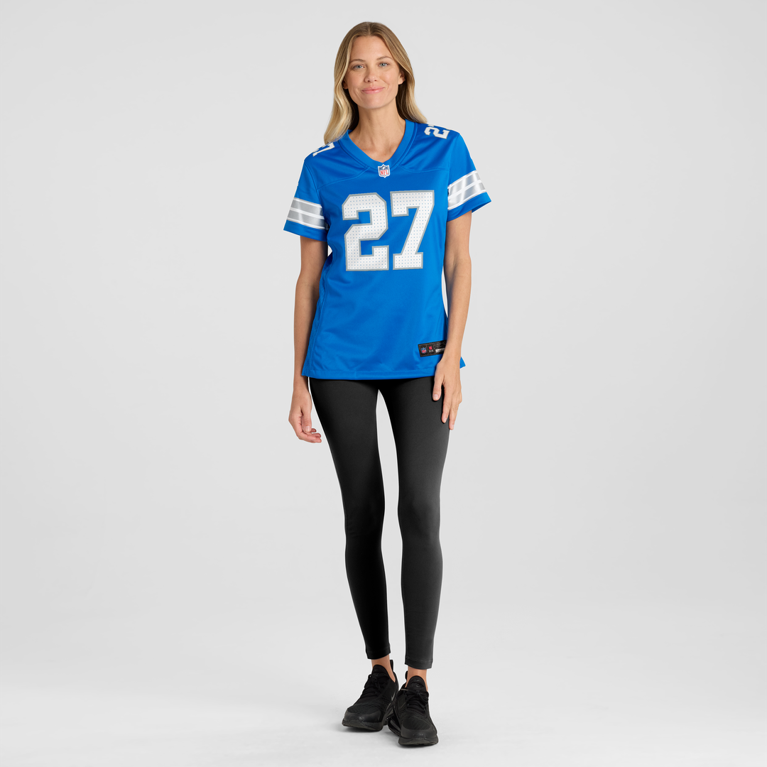 Christian Izien Detroit Lions Nike Women's Team Game Jersey - Blue