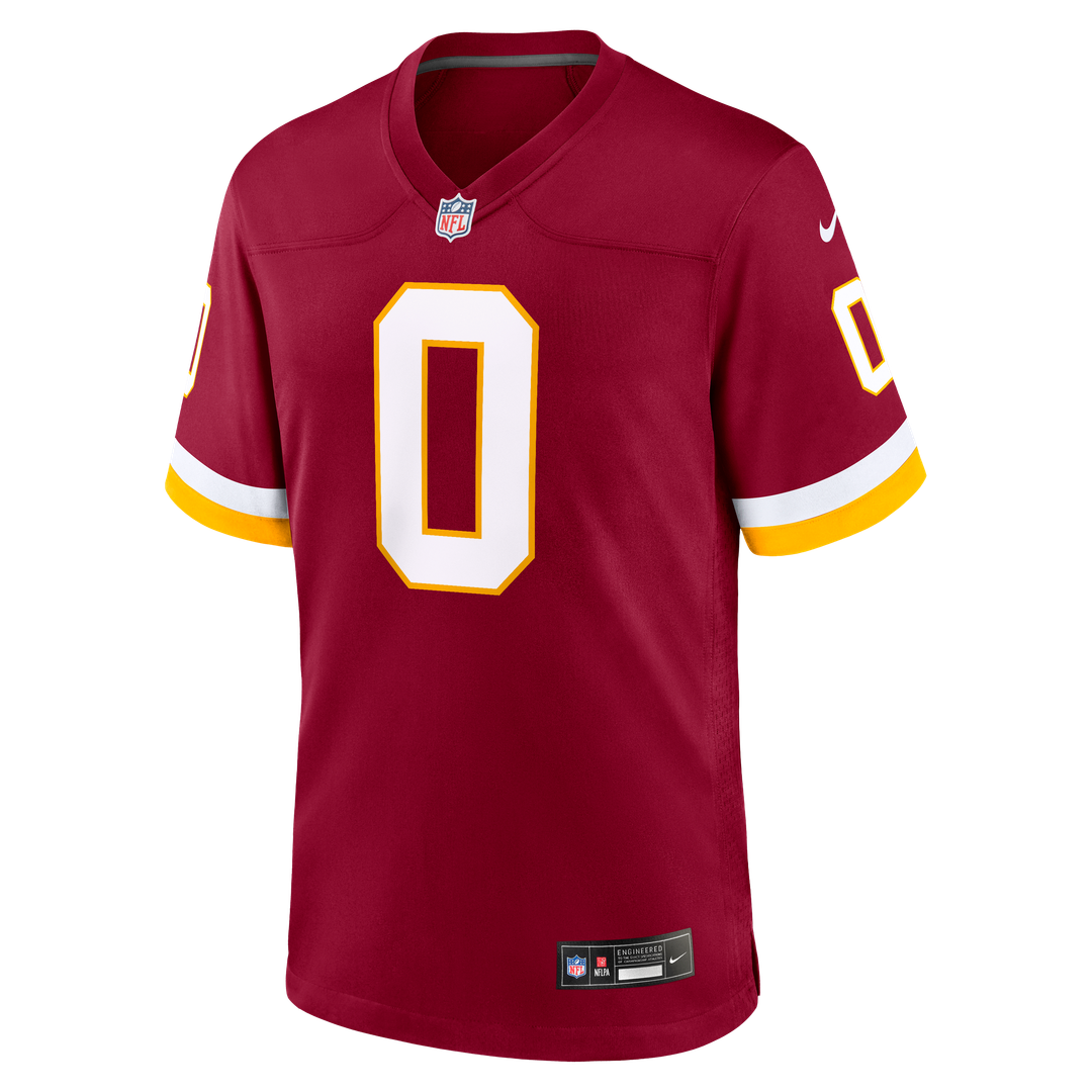 Mike Sainristil Washington Commanders Nike Hail Raiser Alternate Game Official Jersey - Black