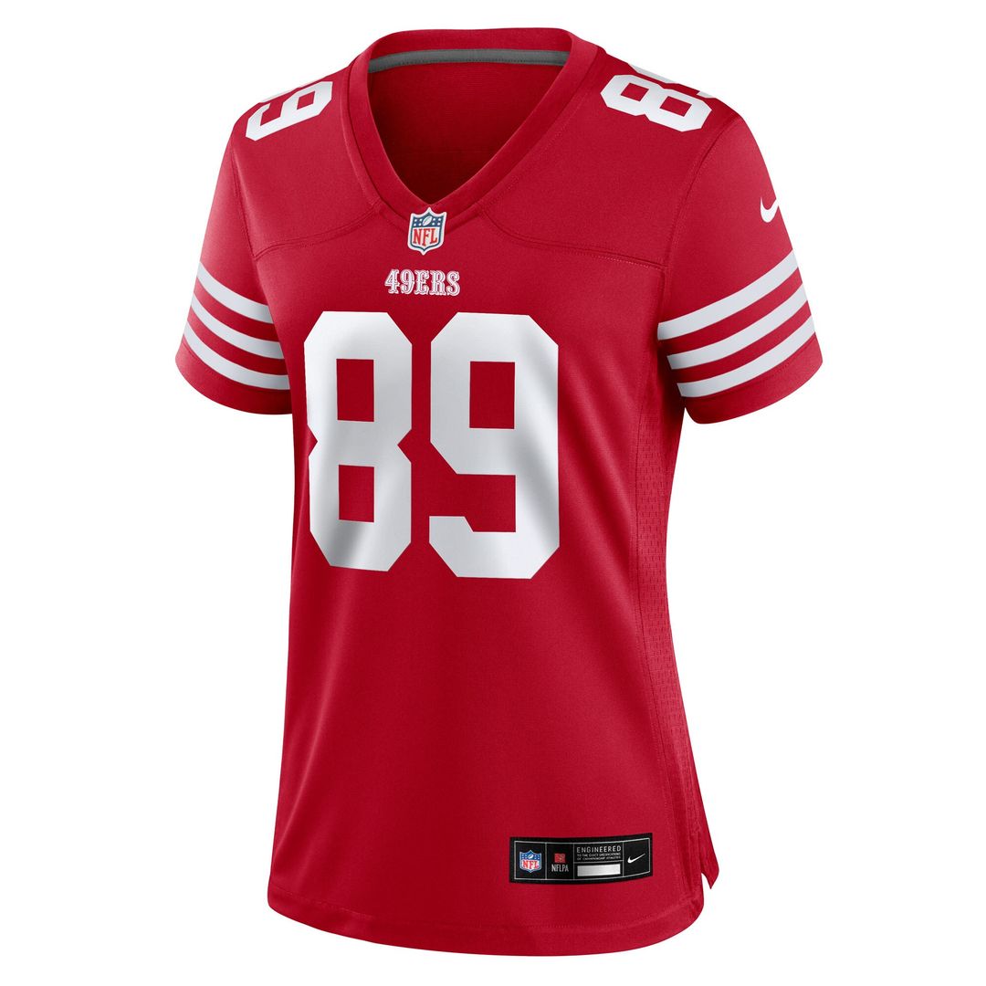 Luke Farrell San Francisco 49ers Nike Women's Team Game Jersey - Scarlet