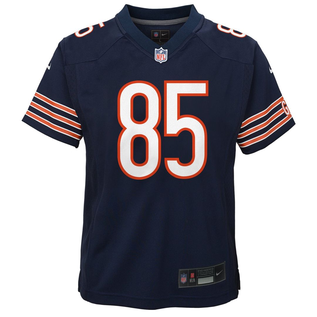 Cole Kmet Chicago Bears Nike Youth Team Game Official Jersey - Navy