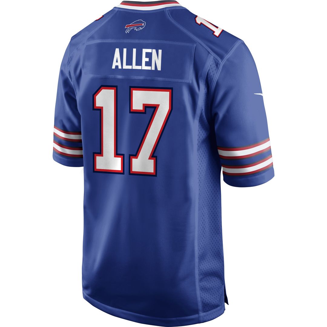 Josh Allen Buffalo Bills Nike Youth Game Official Jersey - Red