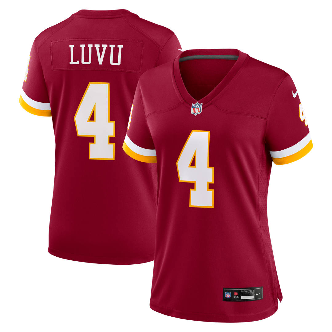Frankie Luvu Washington Commanders Nike Women's Game Super Bowl Era Jersey - White