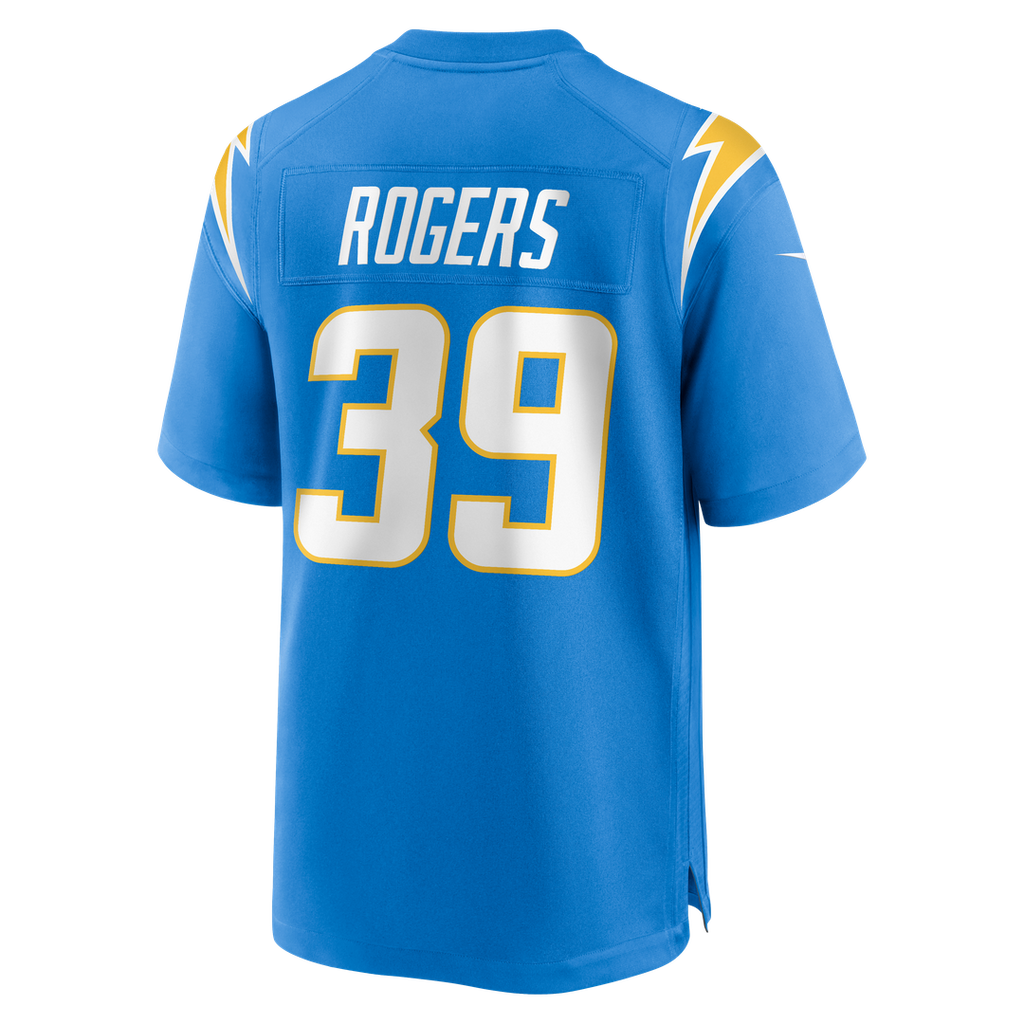 Eric Rogers Los Angeles Chargers Nike Team Game Official Jersey -  Powder Blue