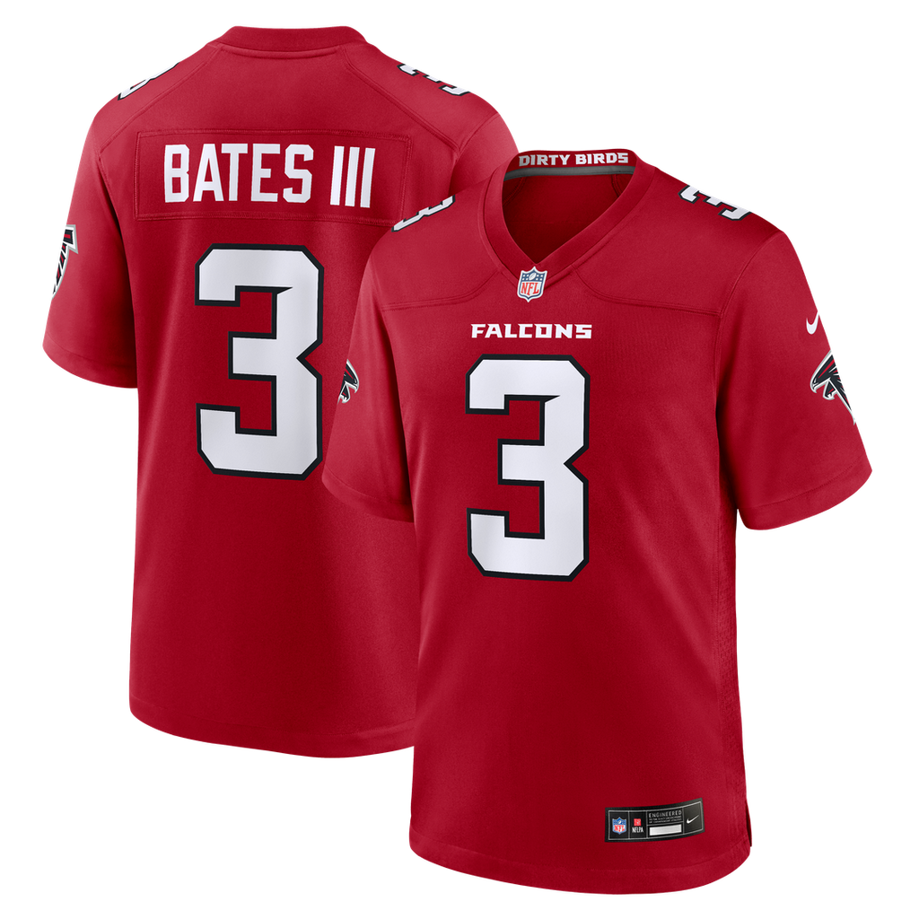 Jessie Bates III Atlanta Falcons Nike Game Official Jersey - Red