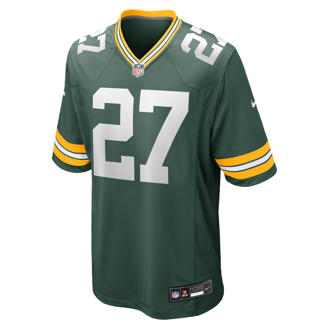 Kitan Oladapo Green Bay Packers Nike  Game Official Jersey -  Green