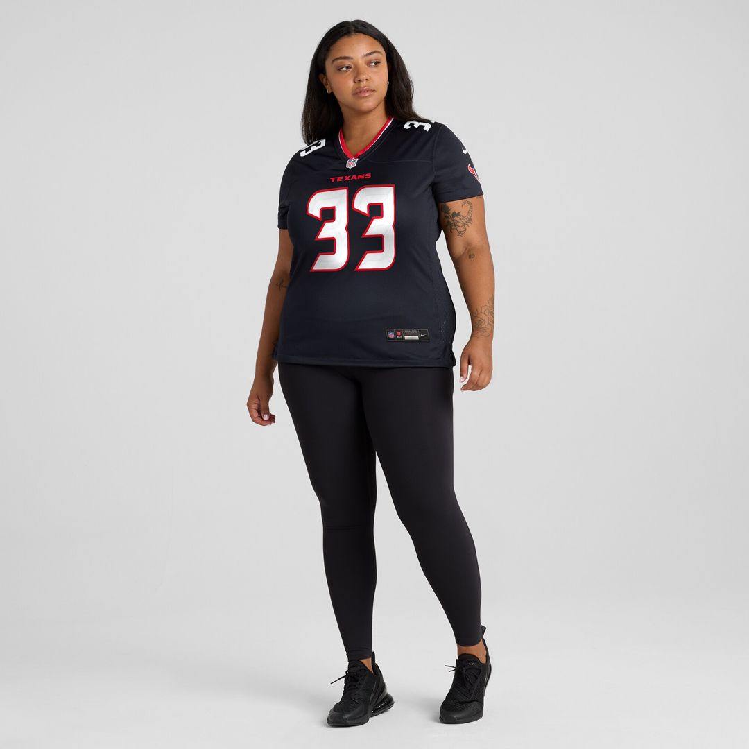 Dare Ogunbowale Houston Texans Nike Women's Team Game Jersey - Navy