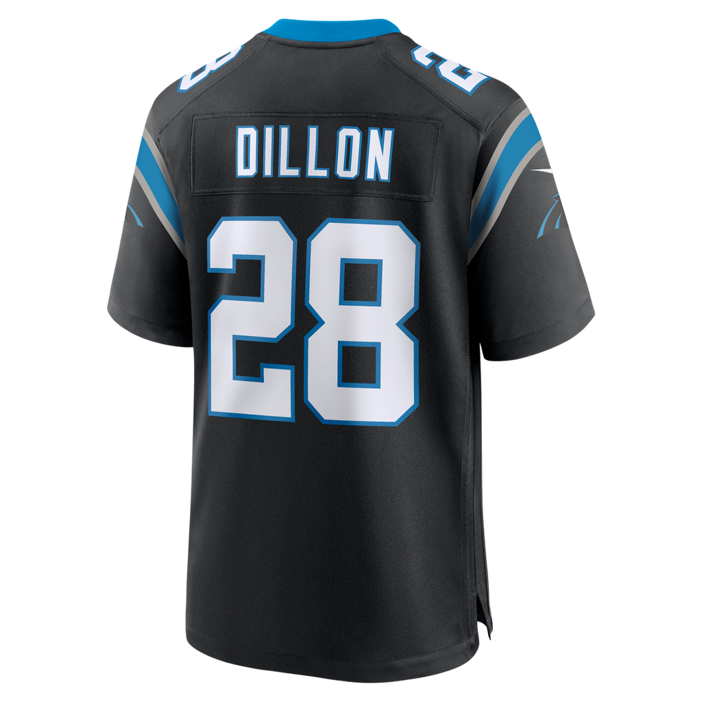 AJ Dillon Carolina Panthers Nike Team Game Jersey - Black