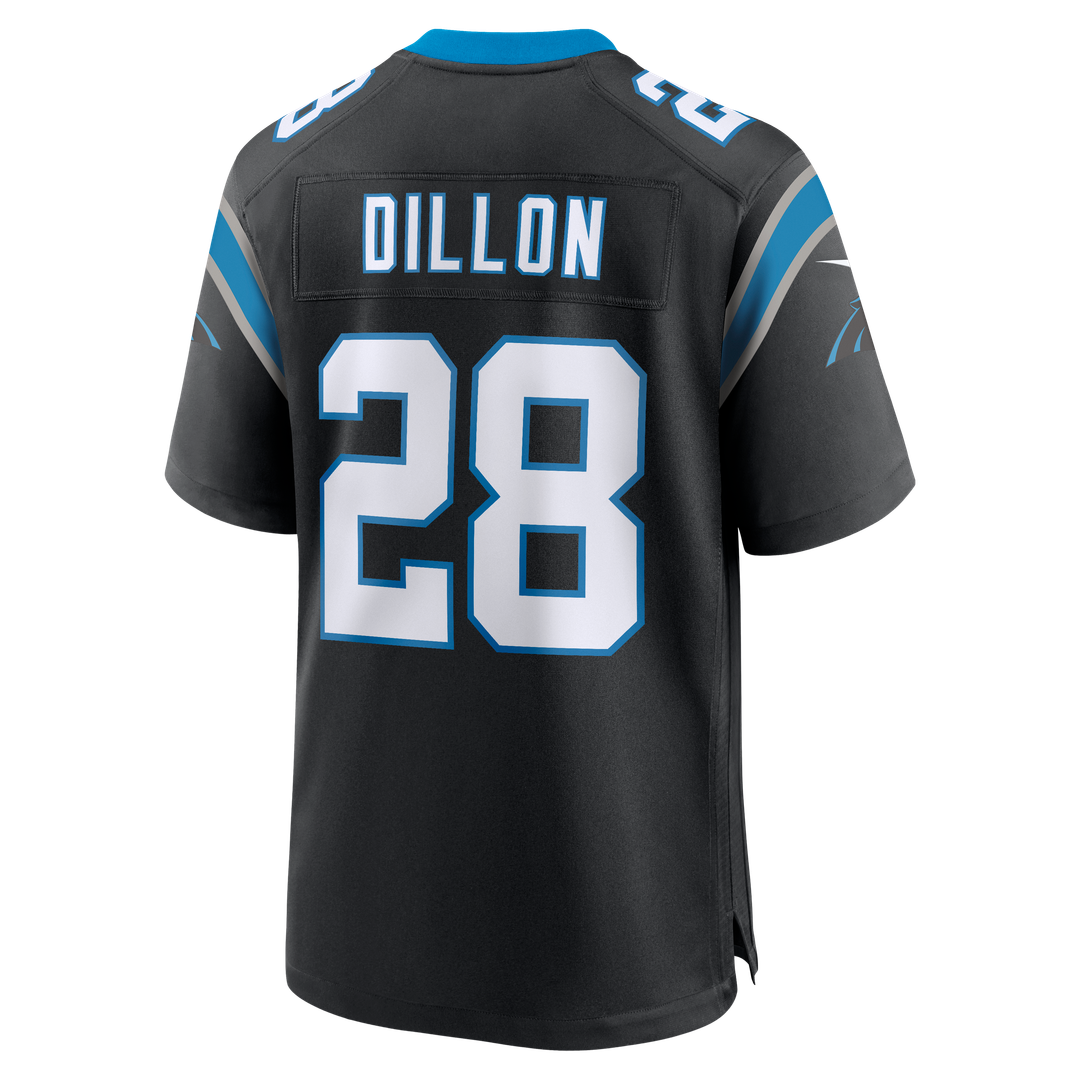 AJ Dillon Carolina Panthers Nike Team Game Jersey - Black