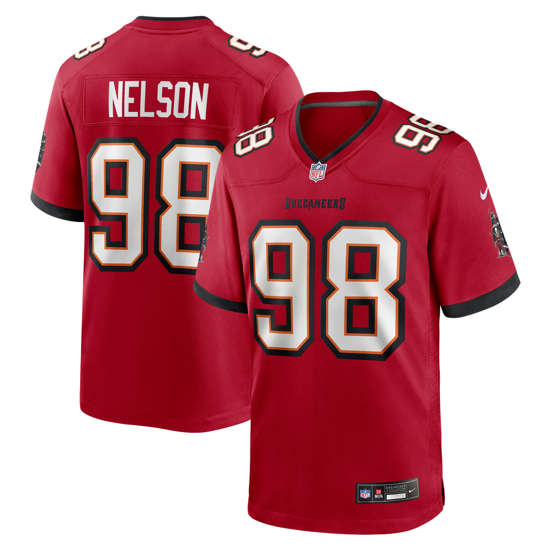 Anthony Nelson Tampa Bay Buccaneers Nike Game Official Jersey - Red