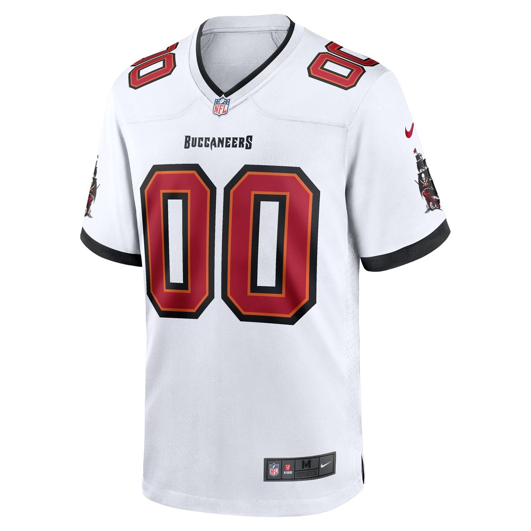 Men's Nike White Tampa Bay Buccaneers  White Custom Game Official Jersey