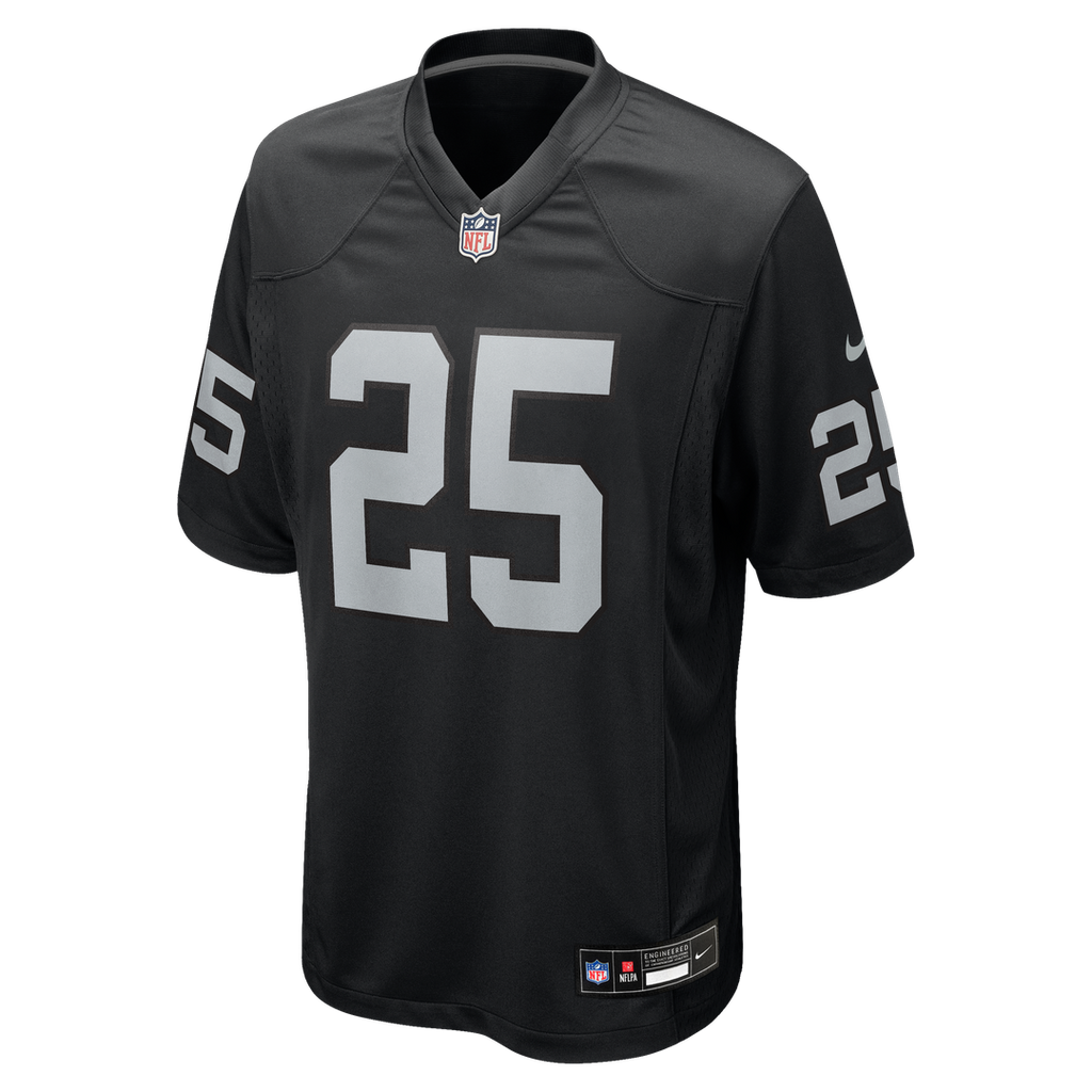 Decamerion Richardson Las Vegas Raiders Nike Team Game Official Jersey -  Black