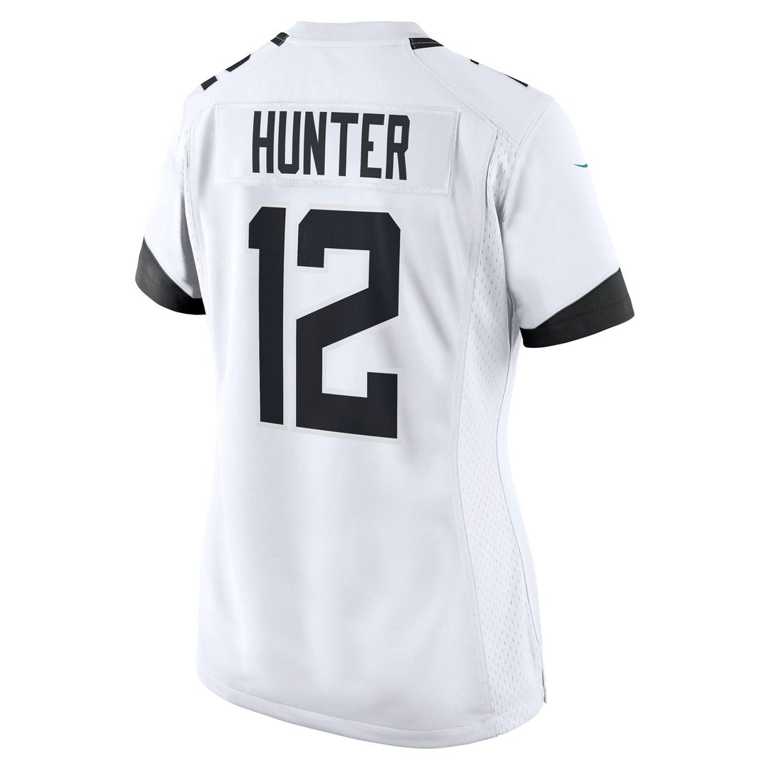 Travis Hunter Jacksonville Jaguars Nike Women's Game Jersey - White
