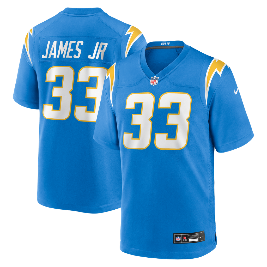 Derwin James Los Angeles Chargers Nike Game Player Official Jersey - Powder Blue
