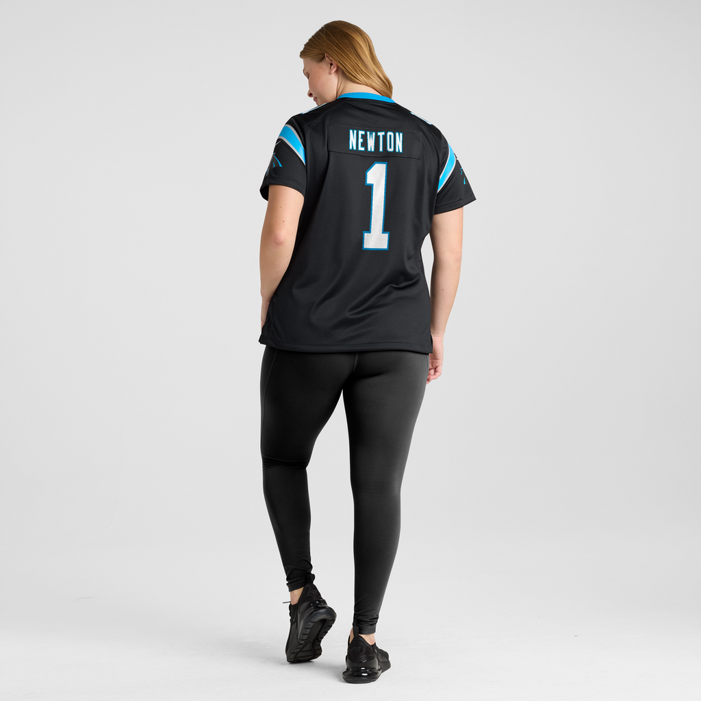 Cam Newton Carolina Panthers Nike Women's Team Retired Game Jersey - Black