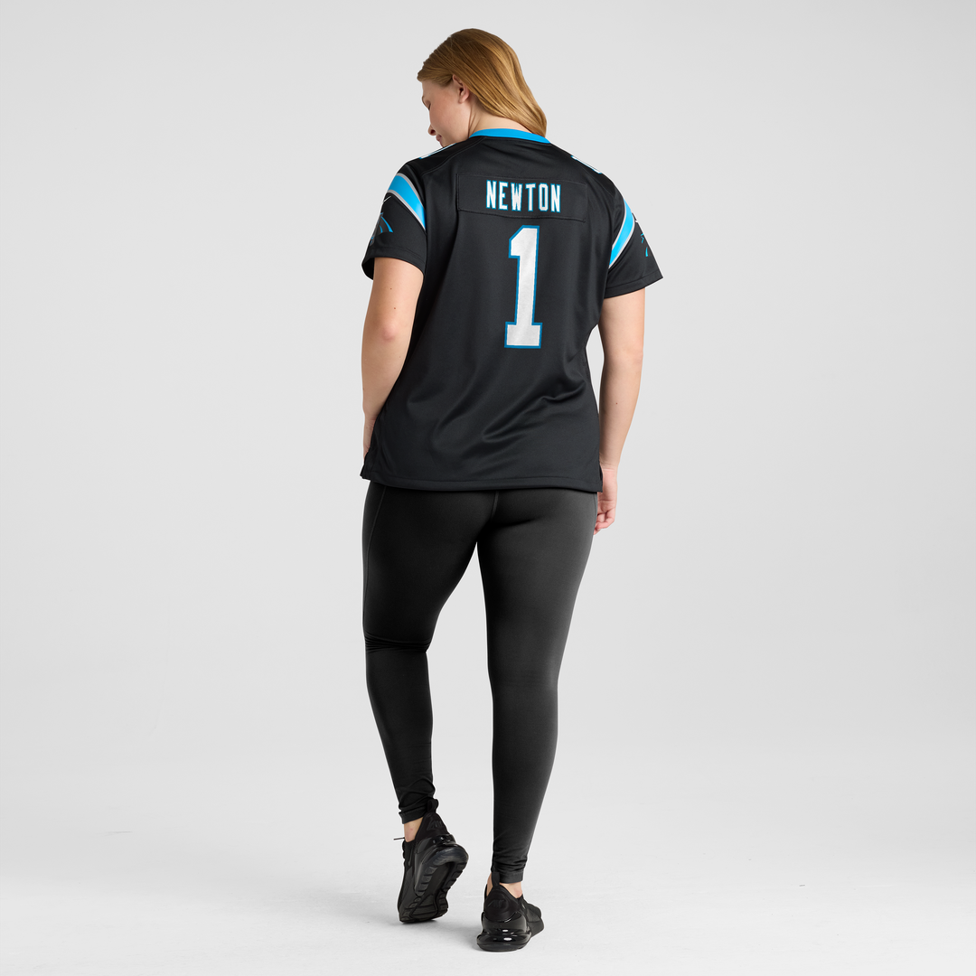Cam Newton Carolina Panthers Nike Women's Team Retired Game Jersey - Black