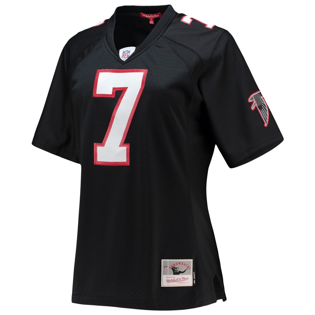 Michael Vick Atlanta Falcons Mitchell & Ness Women's Legacy Player Replica Jersey - Black
