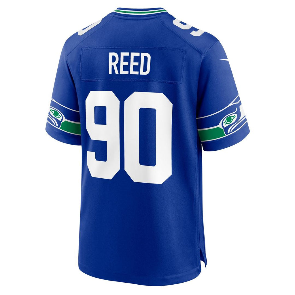 Jarran Reed Seattle Seahawks Nike  Game Official Jersey -  College Navy