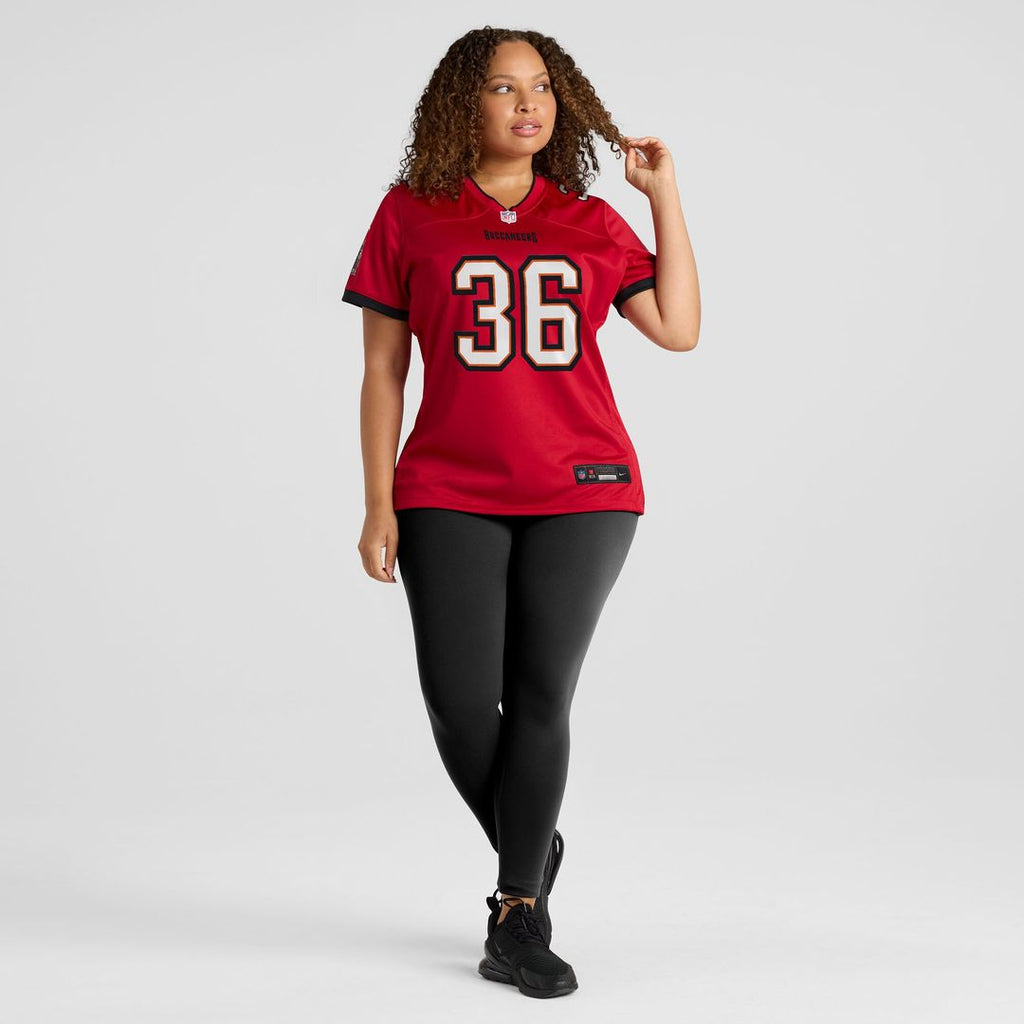 JJ Roberts Tampa Bay Buccaneers Nike Women's Team Game Official Jersey -  Red