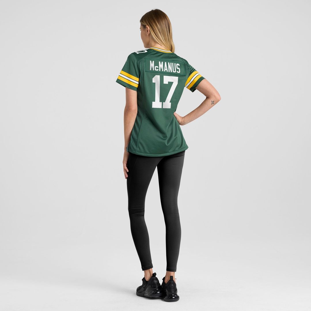 Brandon McManus Green Bay Packers Nike Women's Team Game Jersey - Green