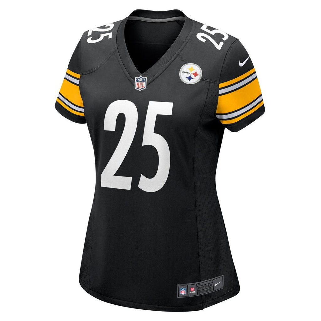 DeShon Elliott Pittsburgh Steelers Nike Women's Team Game Jersey - Black