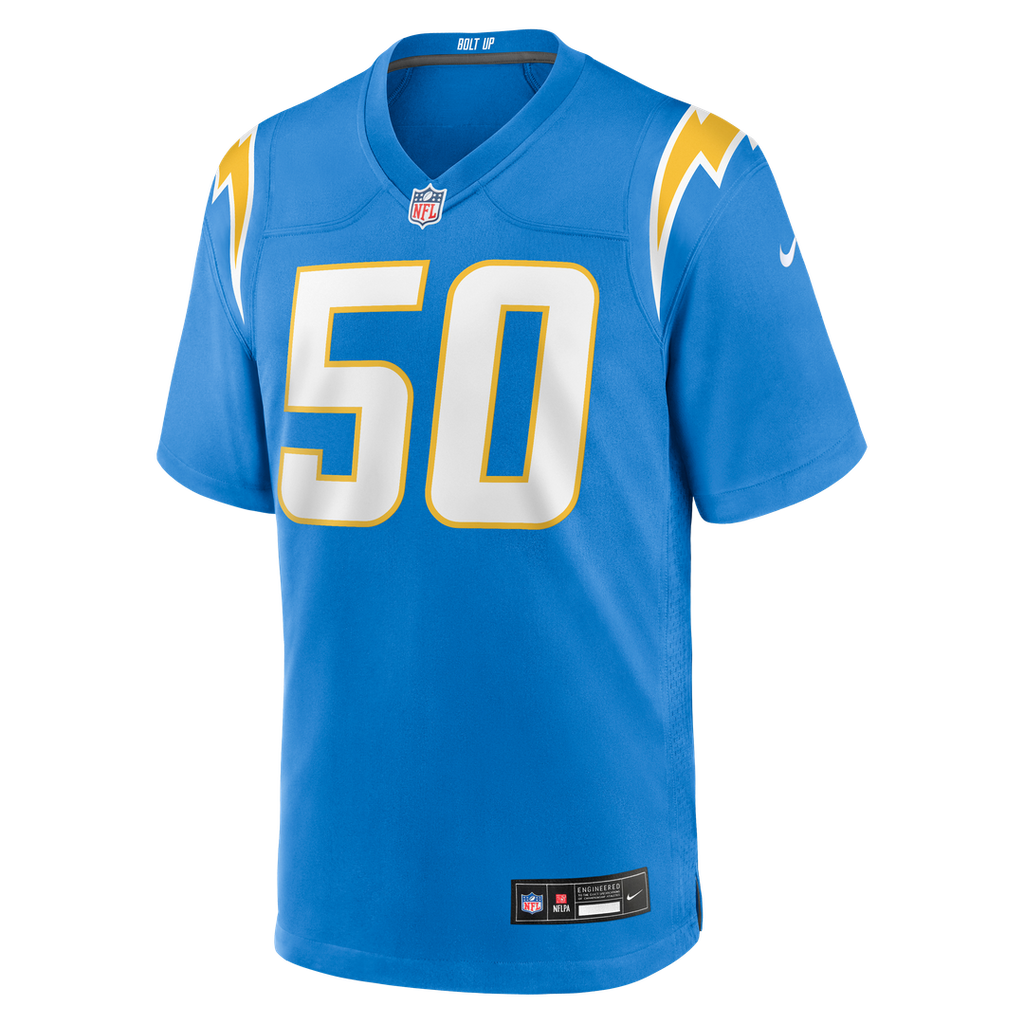Caleb Murphy Los Angeles Chargers Nike Team Game Official Jersey -  Powder Blue