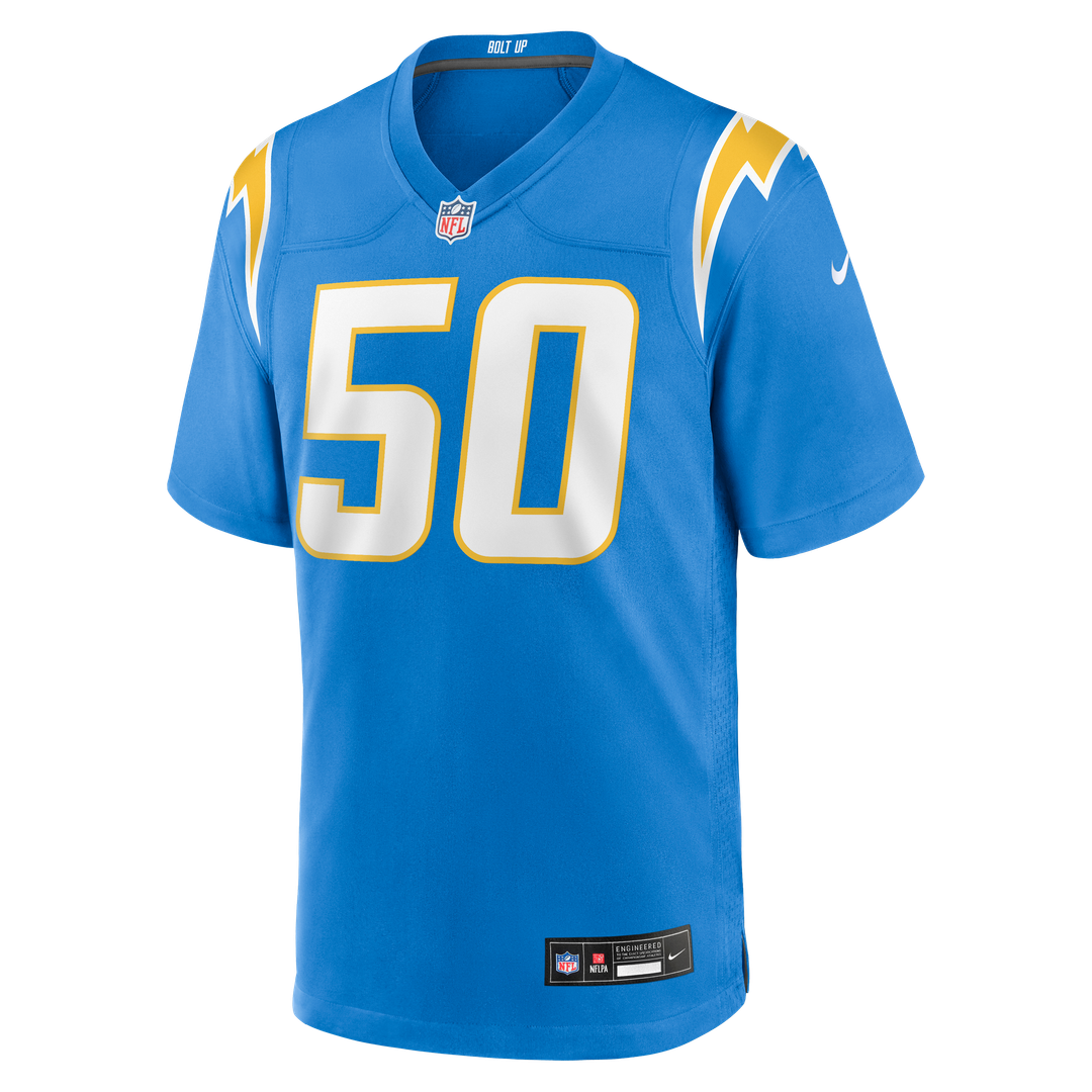 Caleb Murphy Los Angeles Chargers Nike Team Game Official Jersey -  Powder Blue