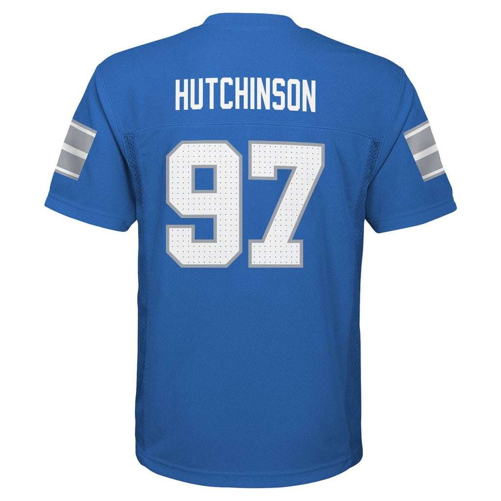 Aidan Hutchinson Detroit Lions Preschool Replica Player Official Jersey - Blue