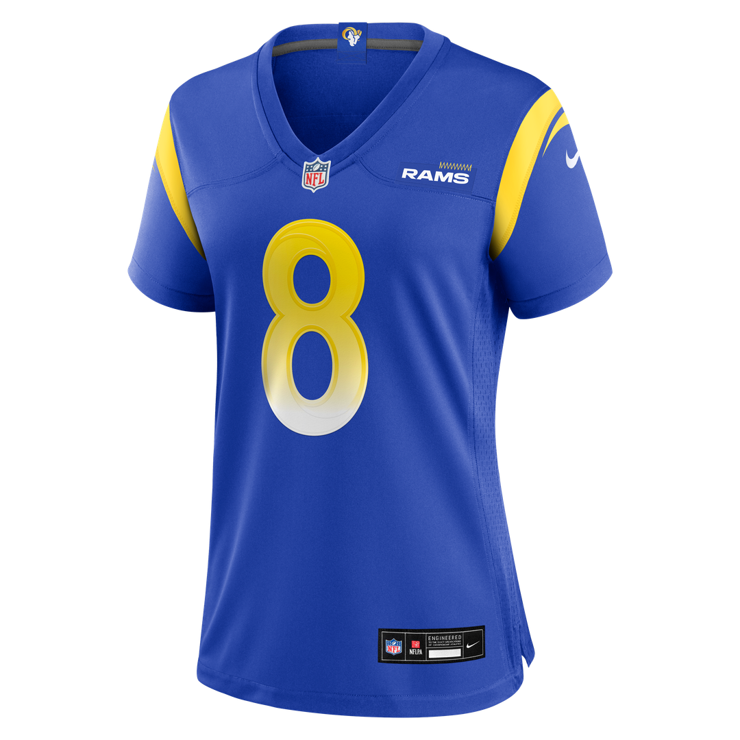 Jared Verse Los Angeles Rams Nike Women's Team Game Jersey - Royal