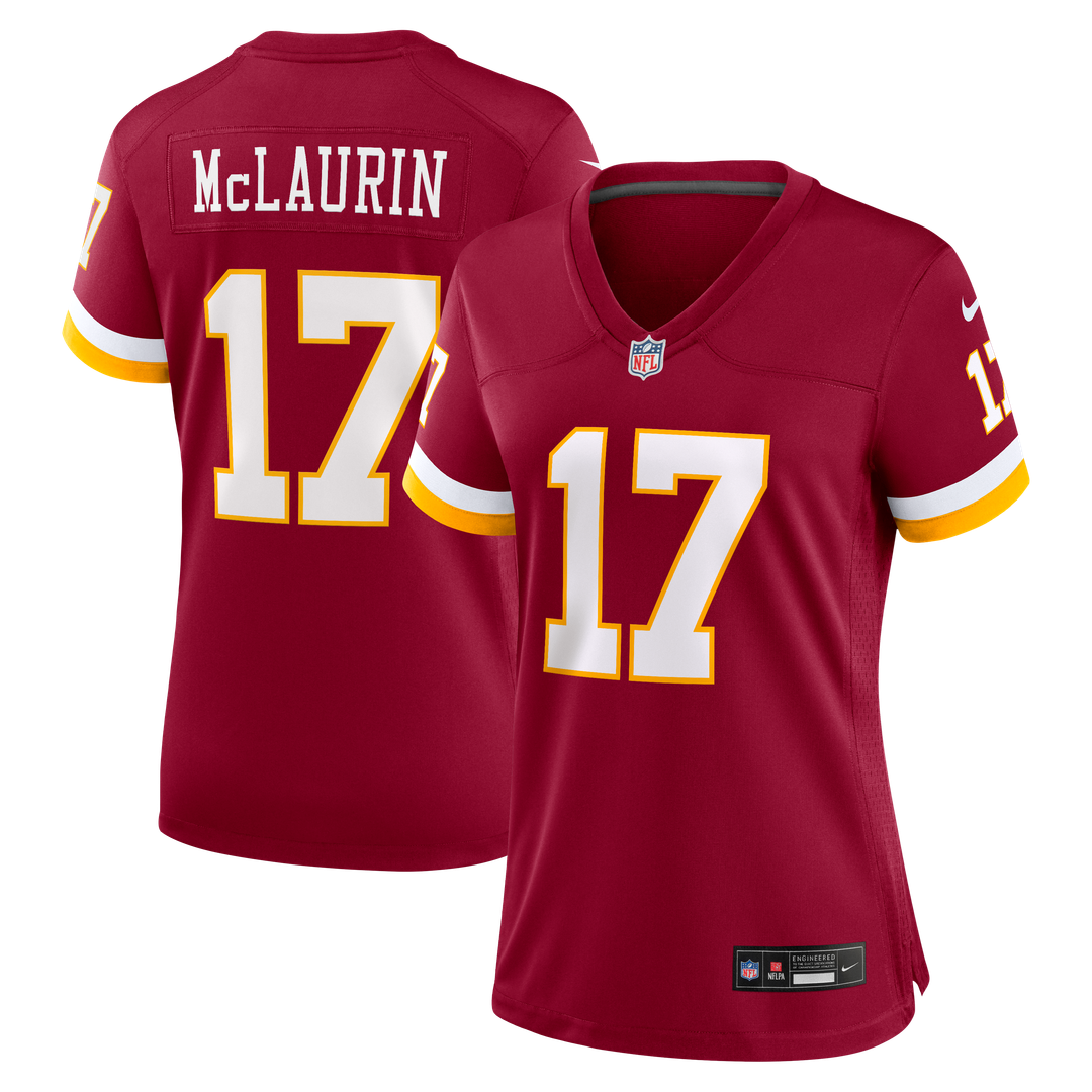 Terry McLaurin Washington Commanders Nike Women's Hail Raiser Alternate Game Jersey - Black