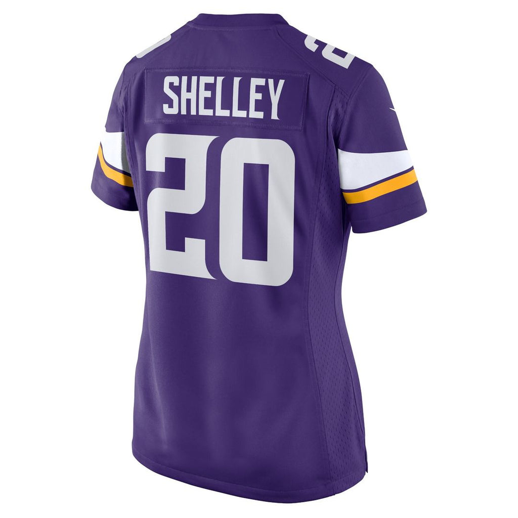 Duke Shelley Minnesota Vikings Nike Women's Home Game Player Official Jersey - Purple