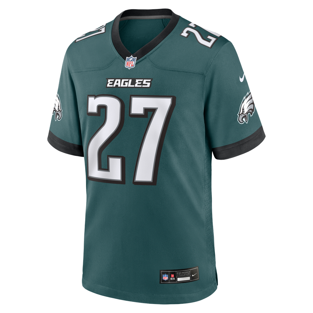 Quinyon Mitchell Philadelphia Eagles Nike Team Game Official Jersey -  Midnight Green