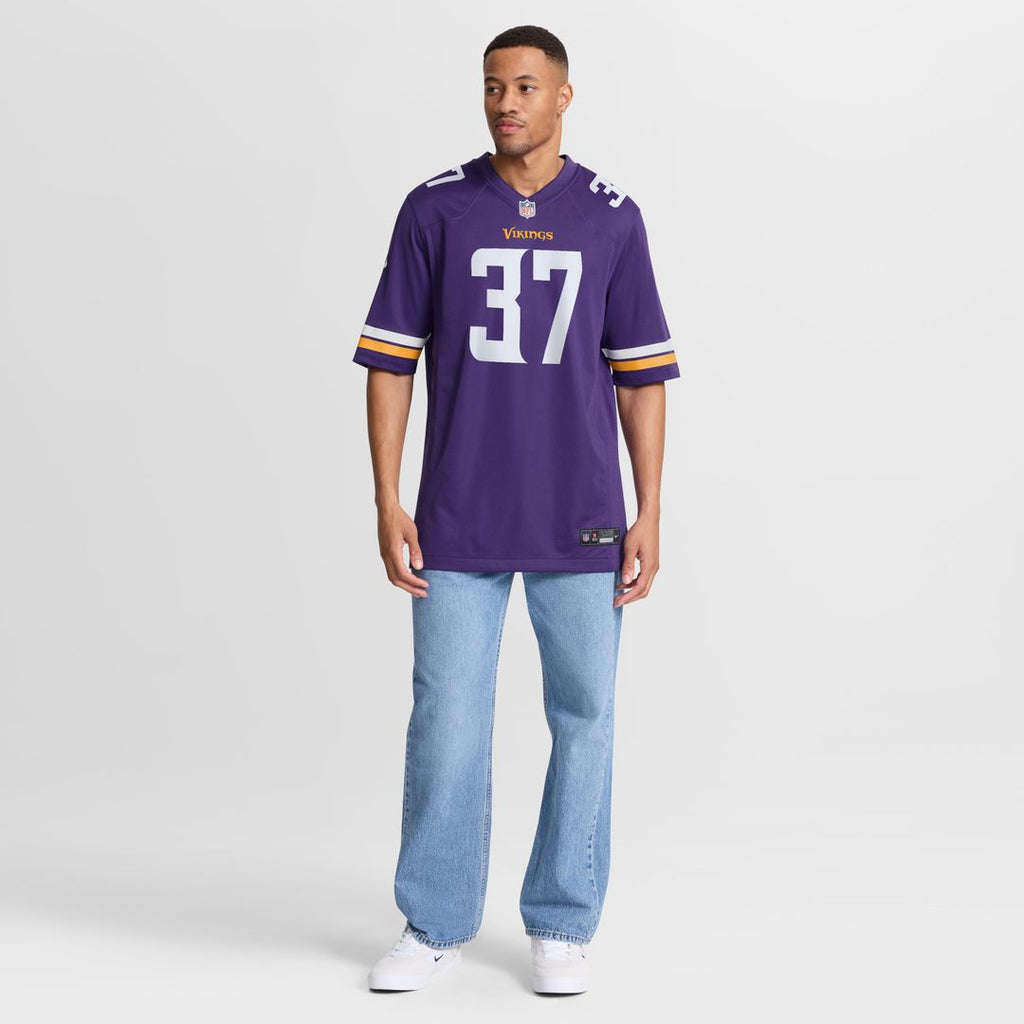 Tavierre Thomas Minnesota Vikings Nike Team Game Official Jersey -  Purple