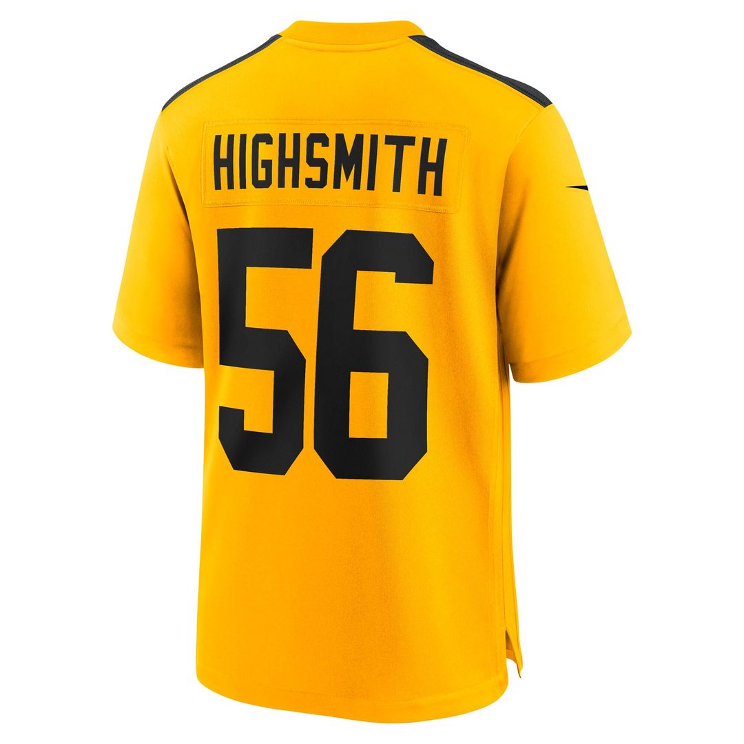 Alex Highsmith Pittsburgh Steelers Nike Alternate Game Official Jersey -  Gold