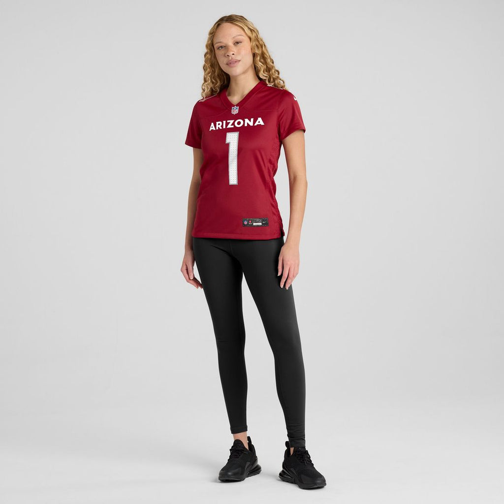 Number 1 Mom Arizona Cardinals Nike Women's Game Official Jersey - Cardinal
