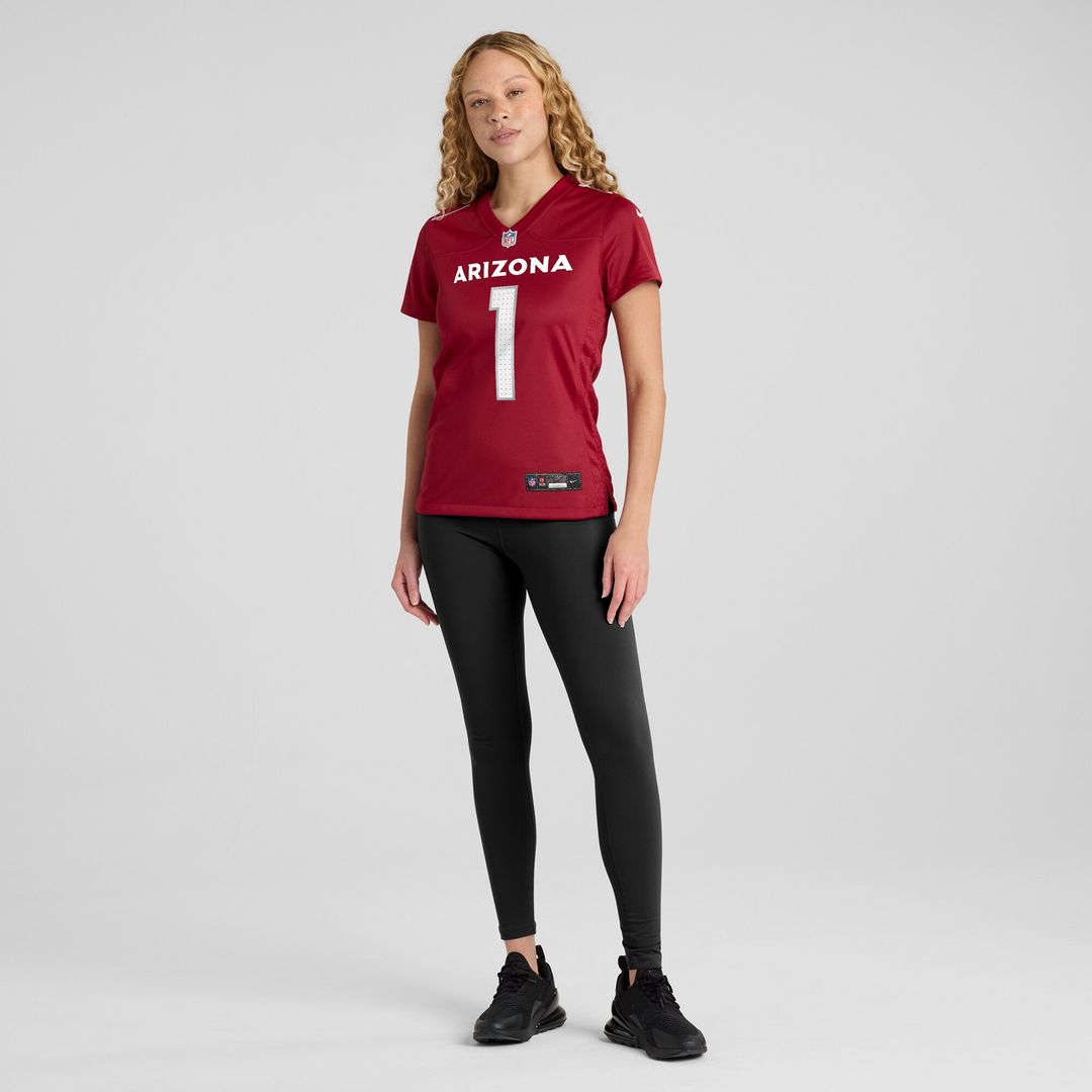 Number 1 Mom Arizona Cardinals Nike Women's Game Official Jersey - Cardinal