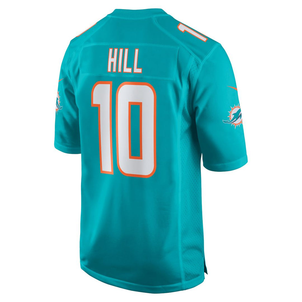 Tyreek Hill Miami Dolphins Nike Game Official Jersey - Aqua