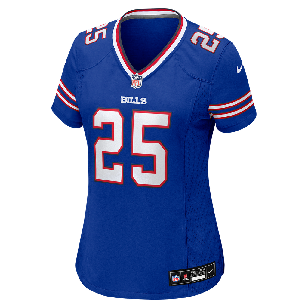 Geno Stone Buffalo Bills Nike Women's Team Game Official Jersey -  Royal