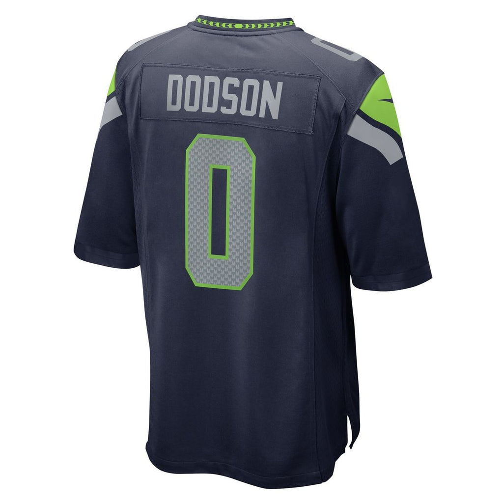 Tyrel Dodson Seattle Seahawks Nike  Game Official Jersey -  College Navy