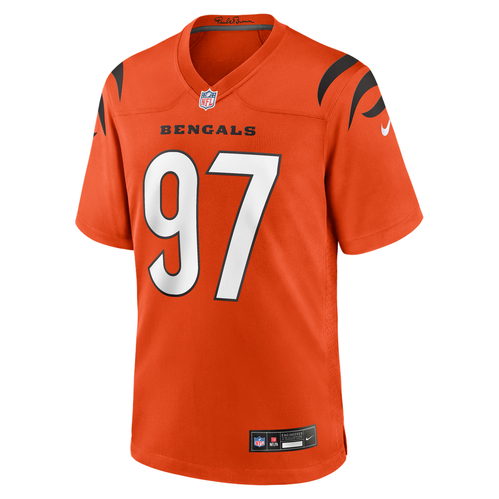 Dexter Lawrence II Cincinnati Bengals Nike Game Official Jersey - Black