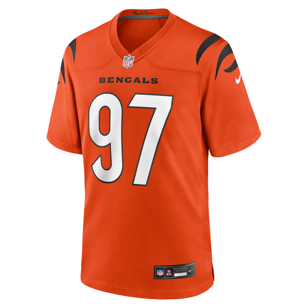Dexter Lawrence II Cincinnati Bengals Nike Game Official Jersey - Black