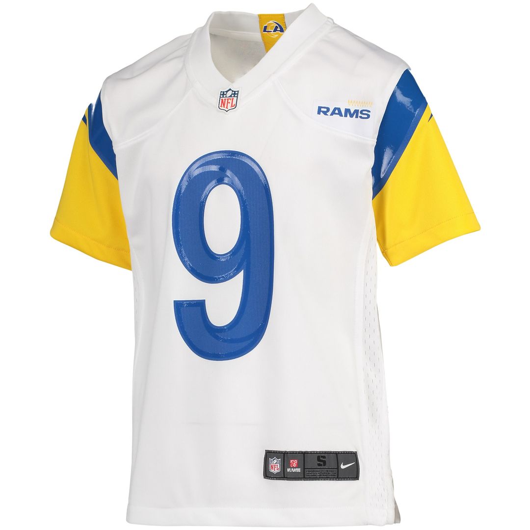 Matthew Stafford Los Angeles Rams Nike Youth Game Official Jersey - White