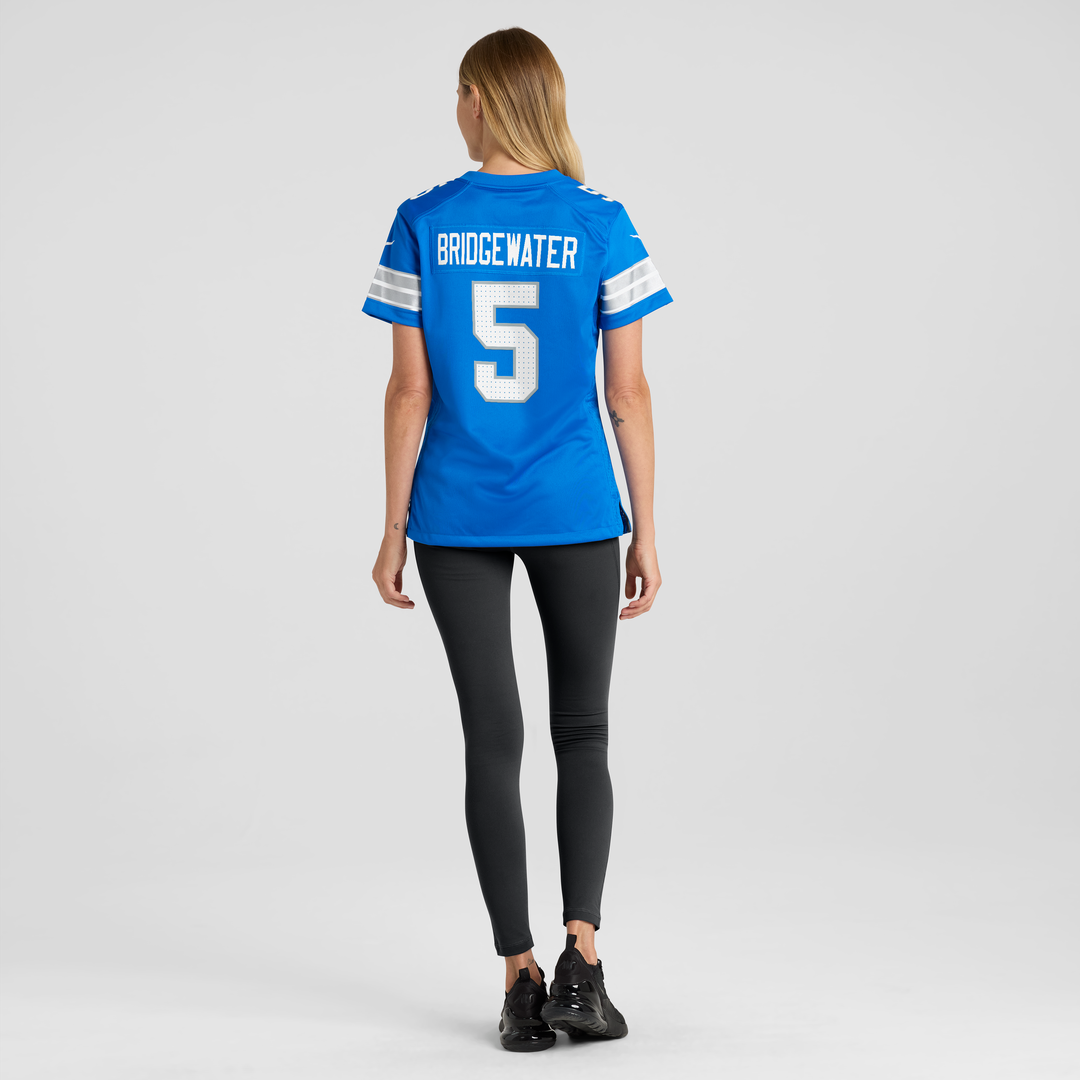 Teddy Bridgewater Detroit Lions Nike Women's Team Game Jersey - Blue